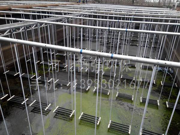 福建长乐双强化工悬挂链曝气器现场图